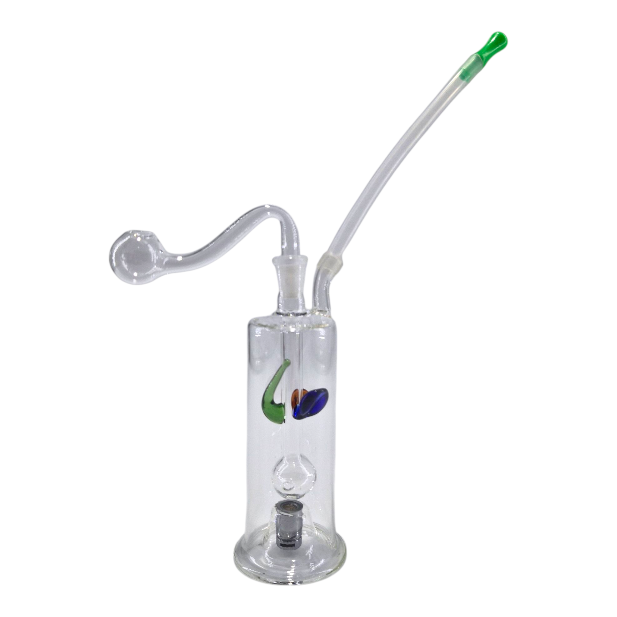 The Light up Emerald Bubbler 9cm