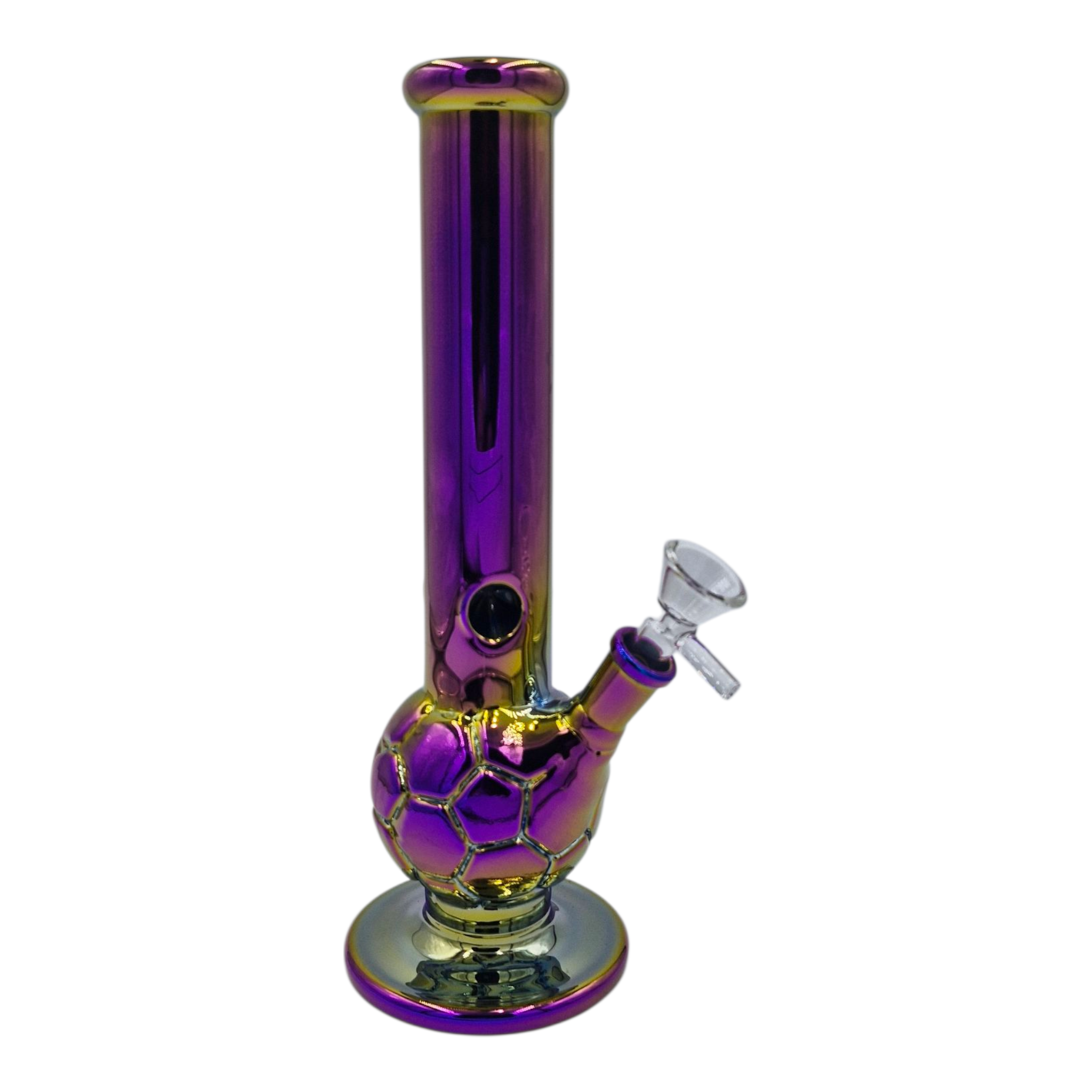Electroplated Soccer Ball Bong
