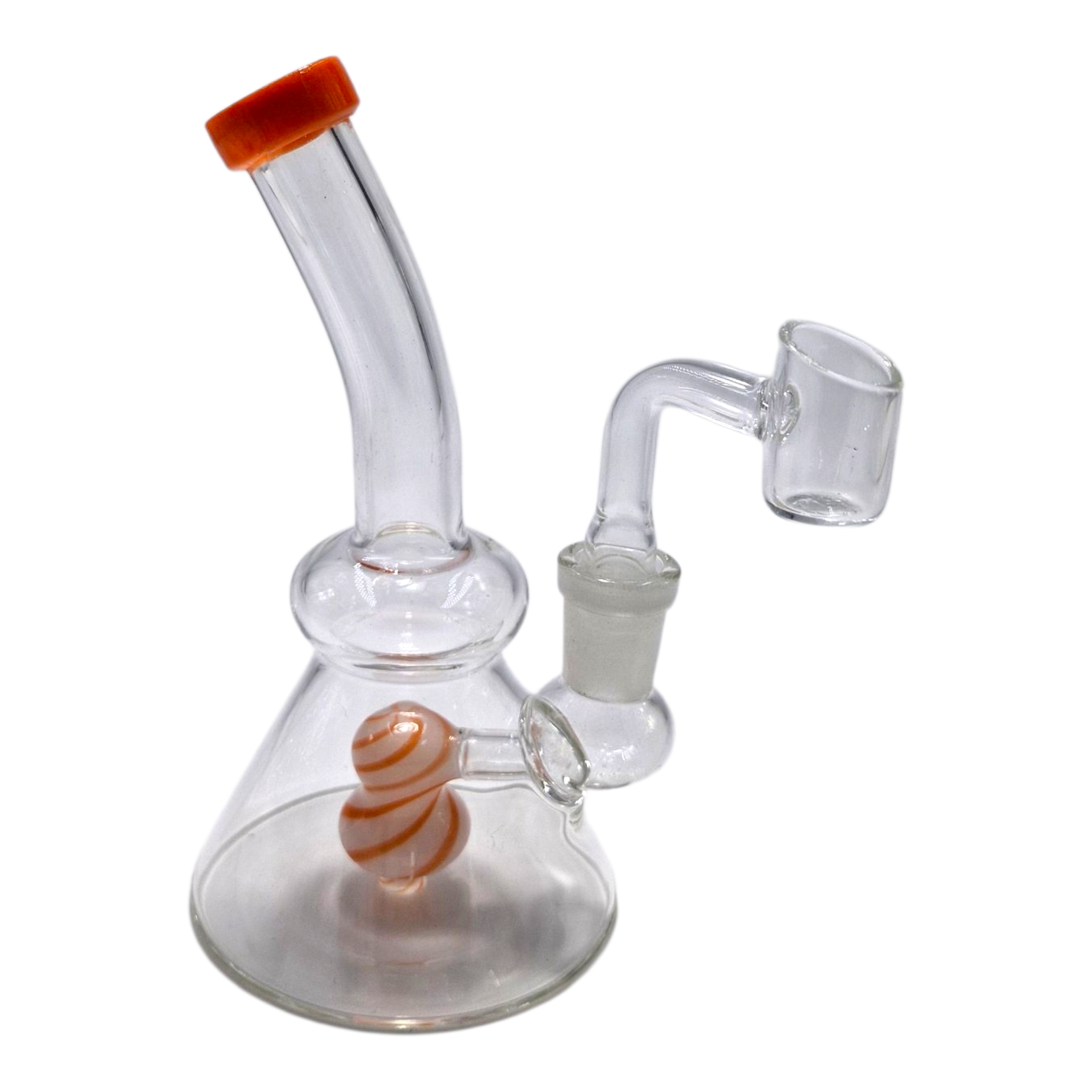 Lollipop Rig & Waterpipe 15.5cm ORANGE