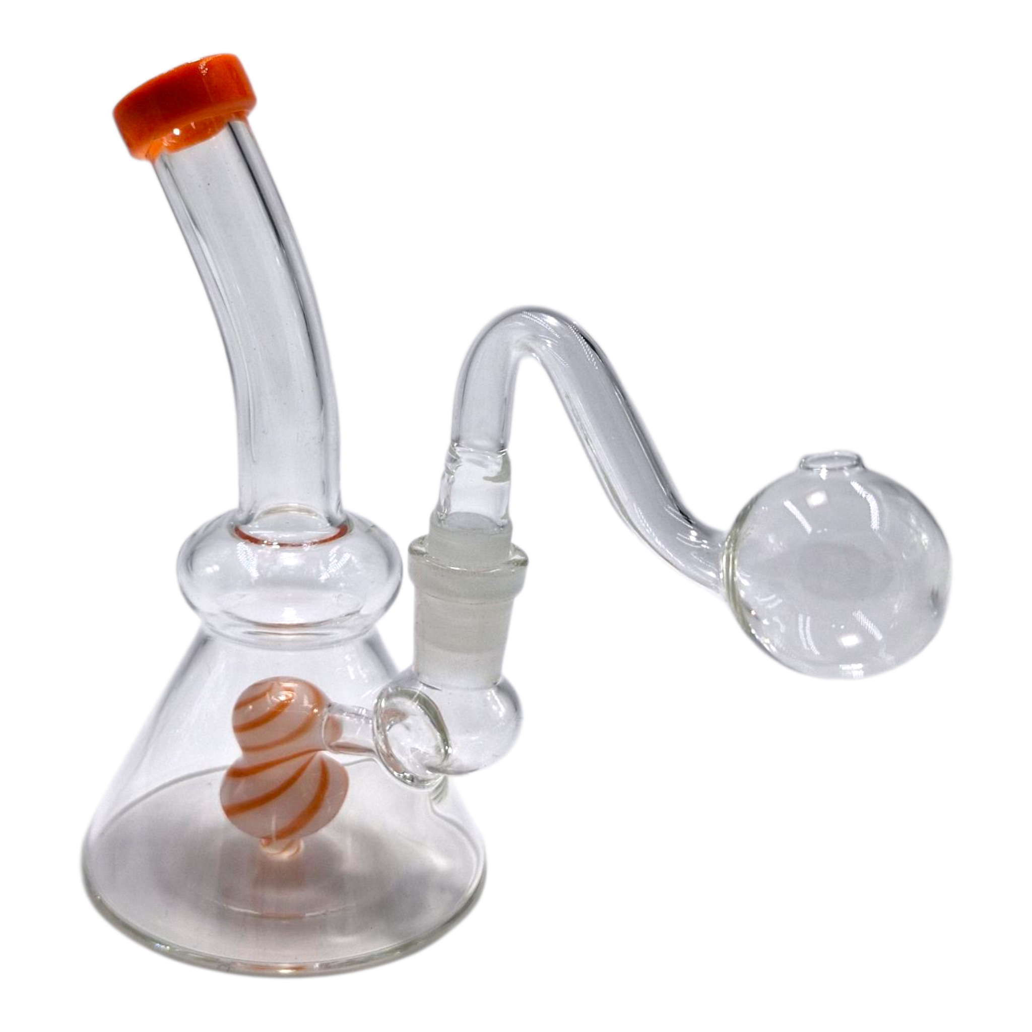 Lollipop Rig & Waterpipe 15.5cm ORANGE