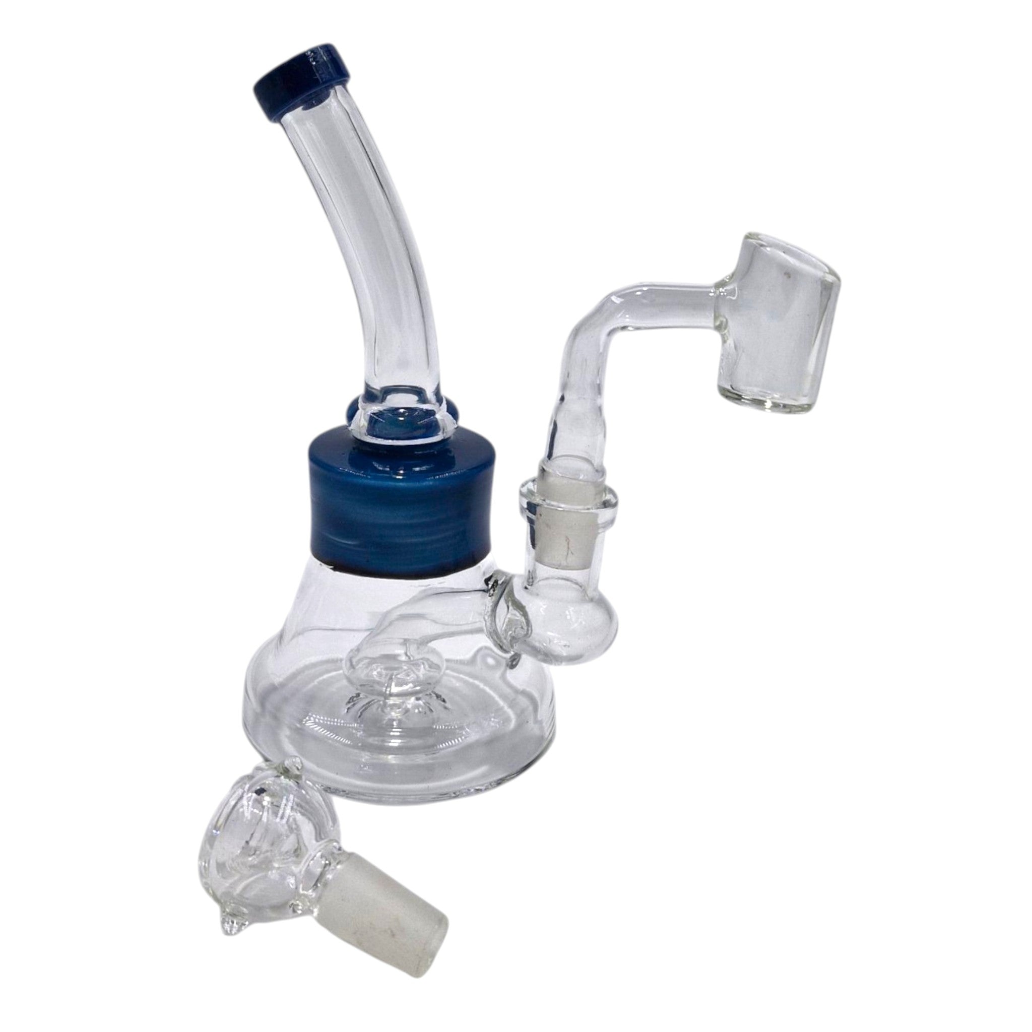Poke´ Rig & Waterpipe 15.5cm - BLUE