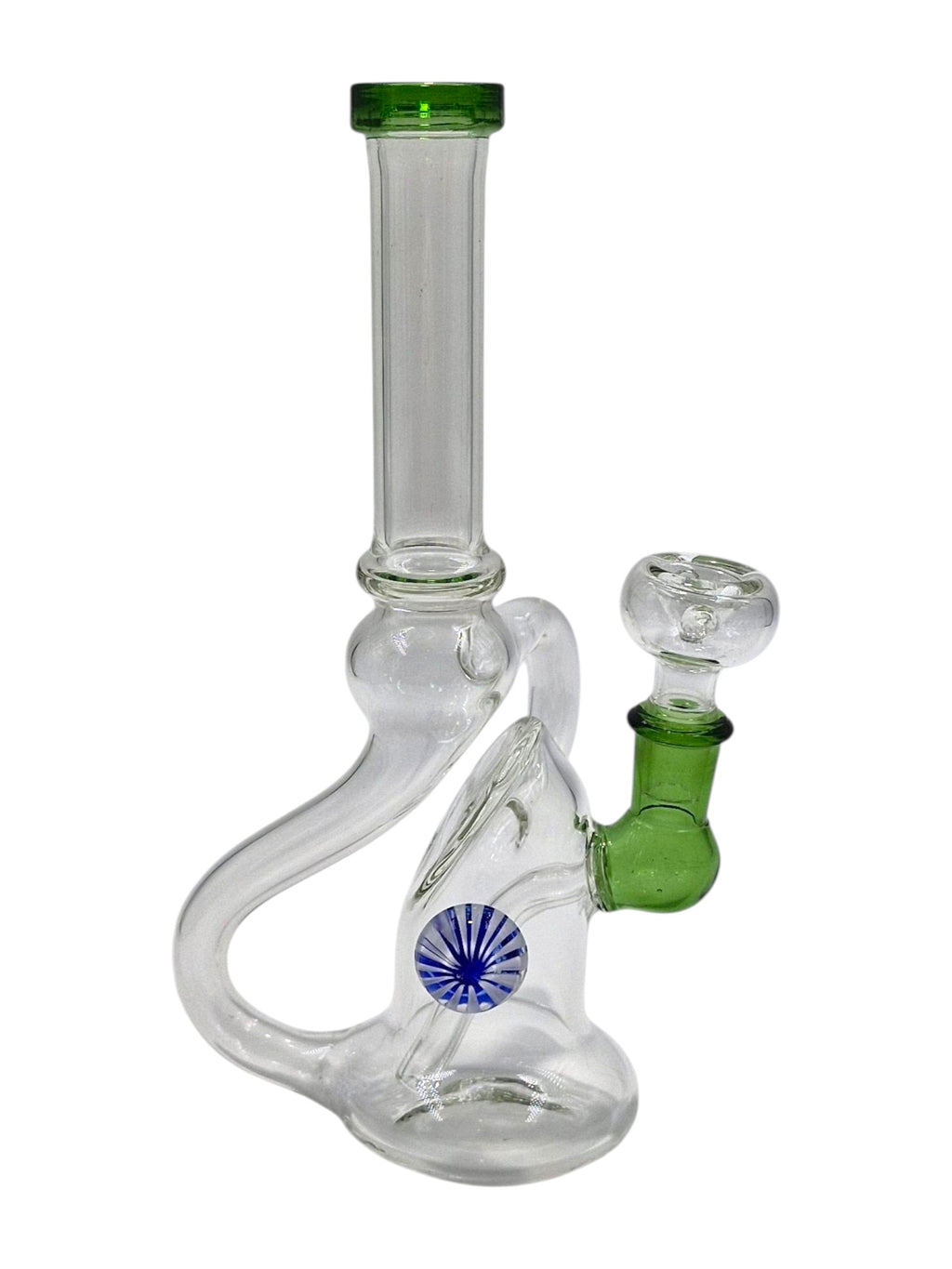 Billy Mate Double Arm Recycler Bong 24cm