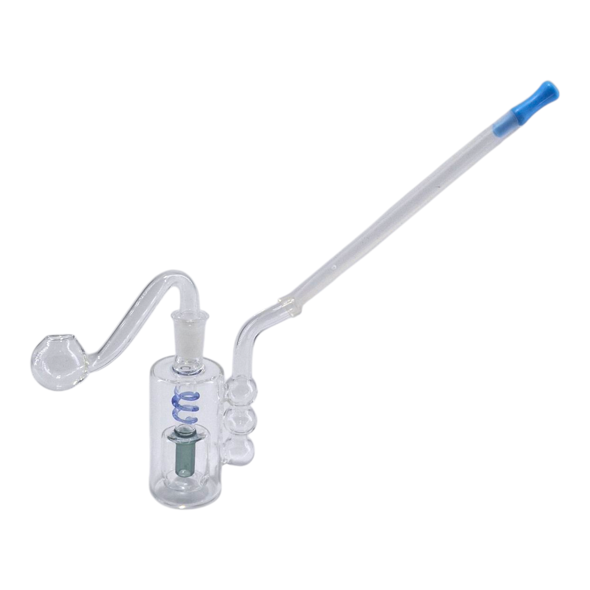 Green Clear Flow Bubbler 5cm