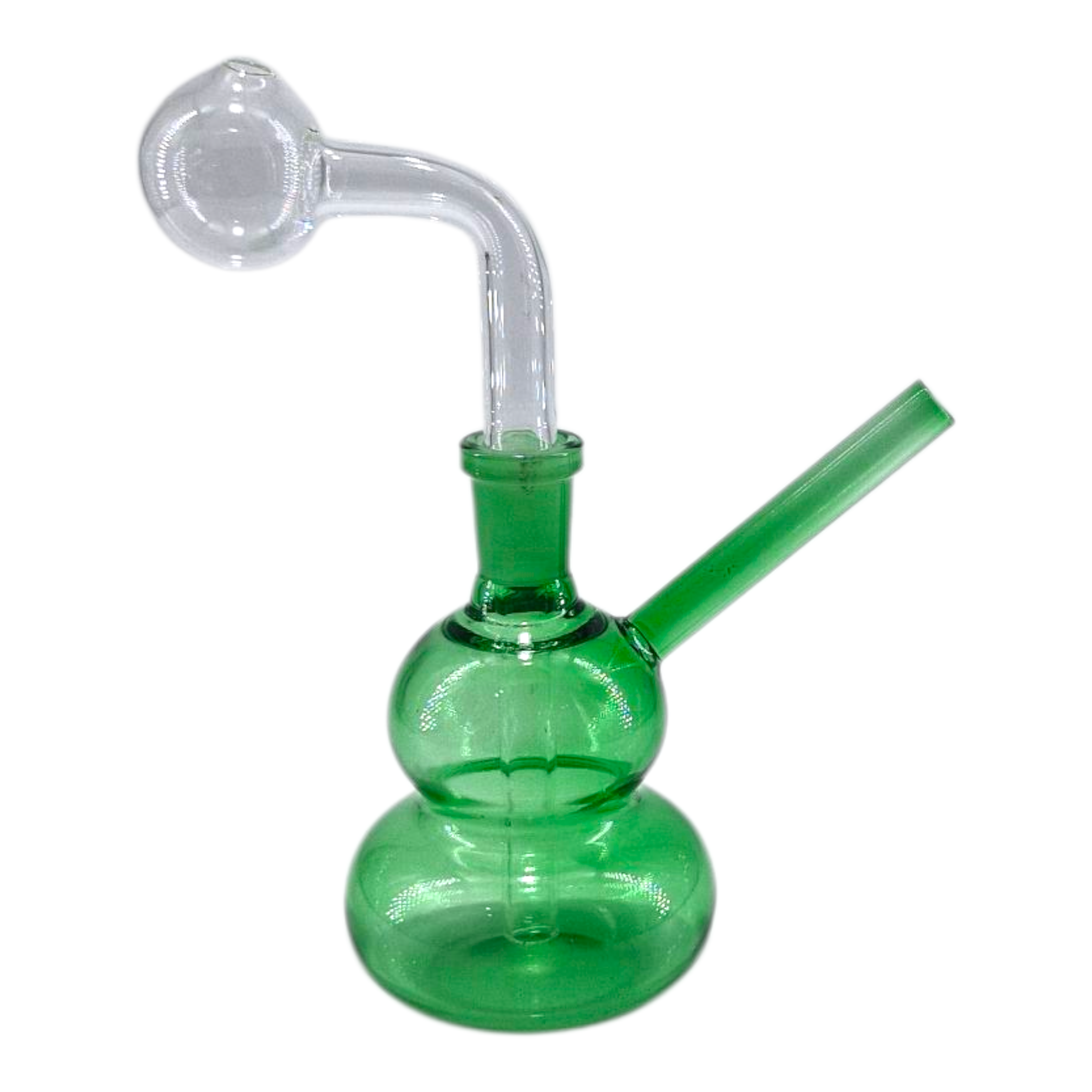Green Bubble Butt Bubbler 10cm