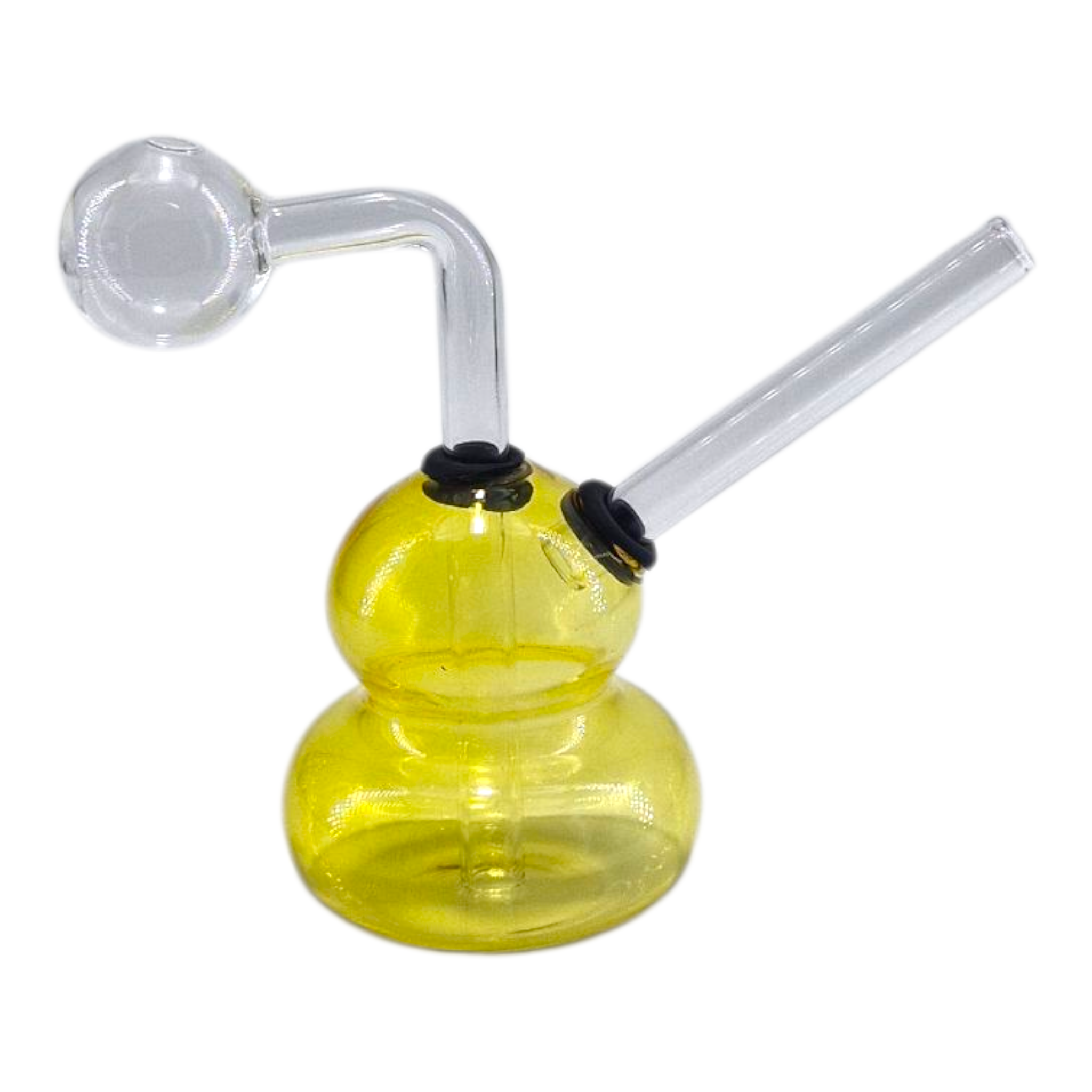 Yellow SideKick Bubbler 7cm
