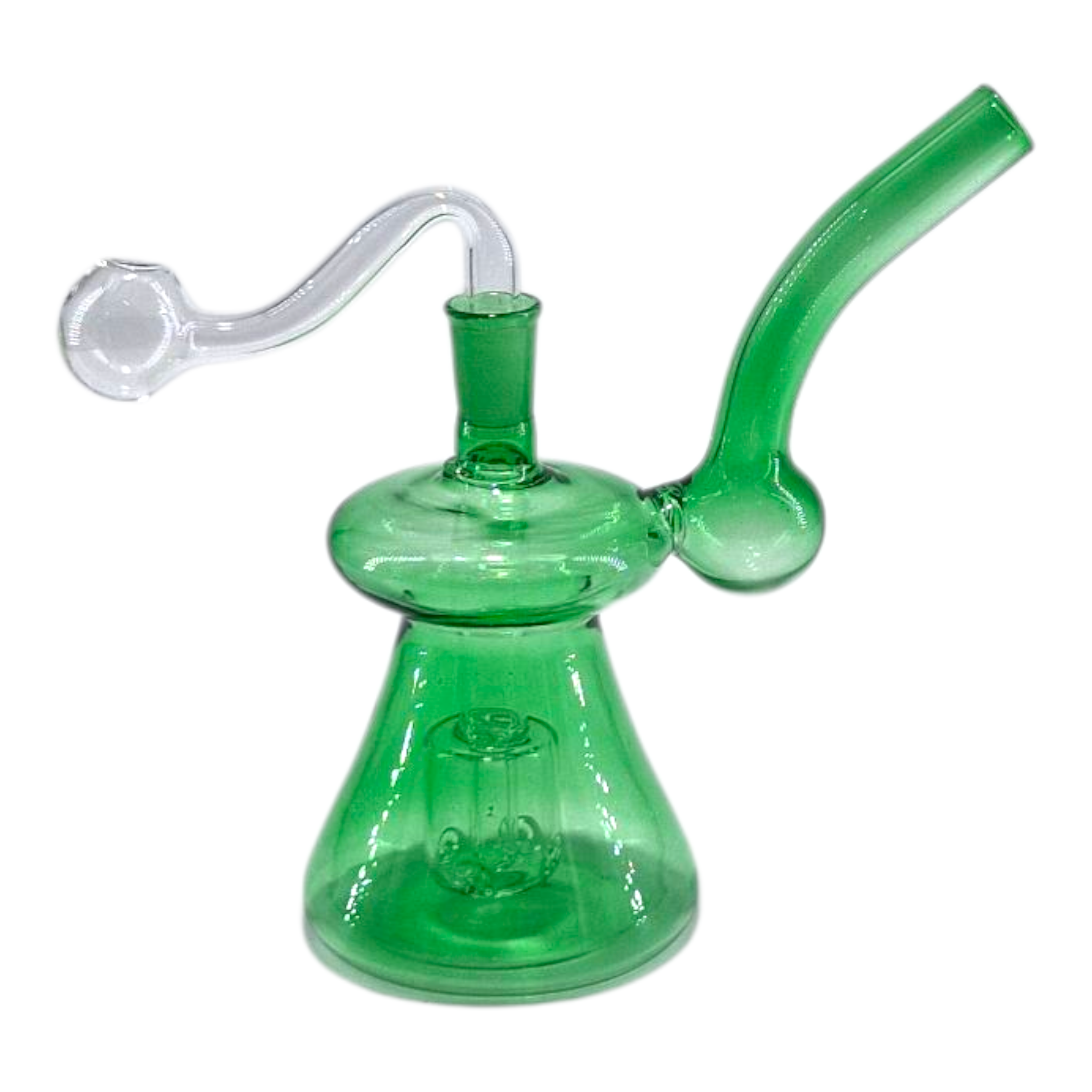 Green Trap Stem Bubbler 9cm