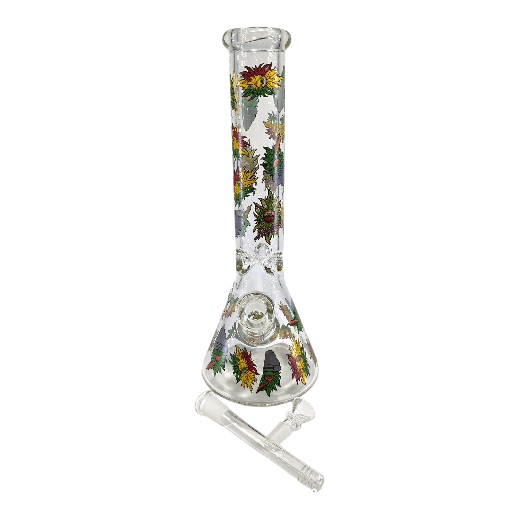 Rasta Bud Life Bong - 35cm