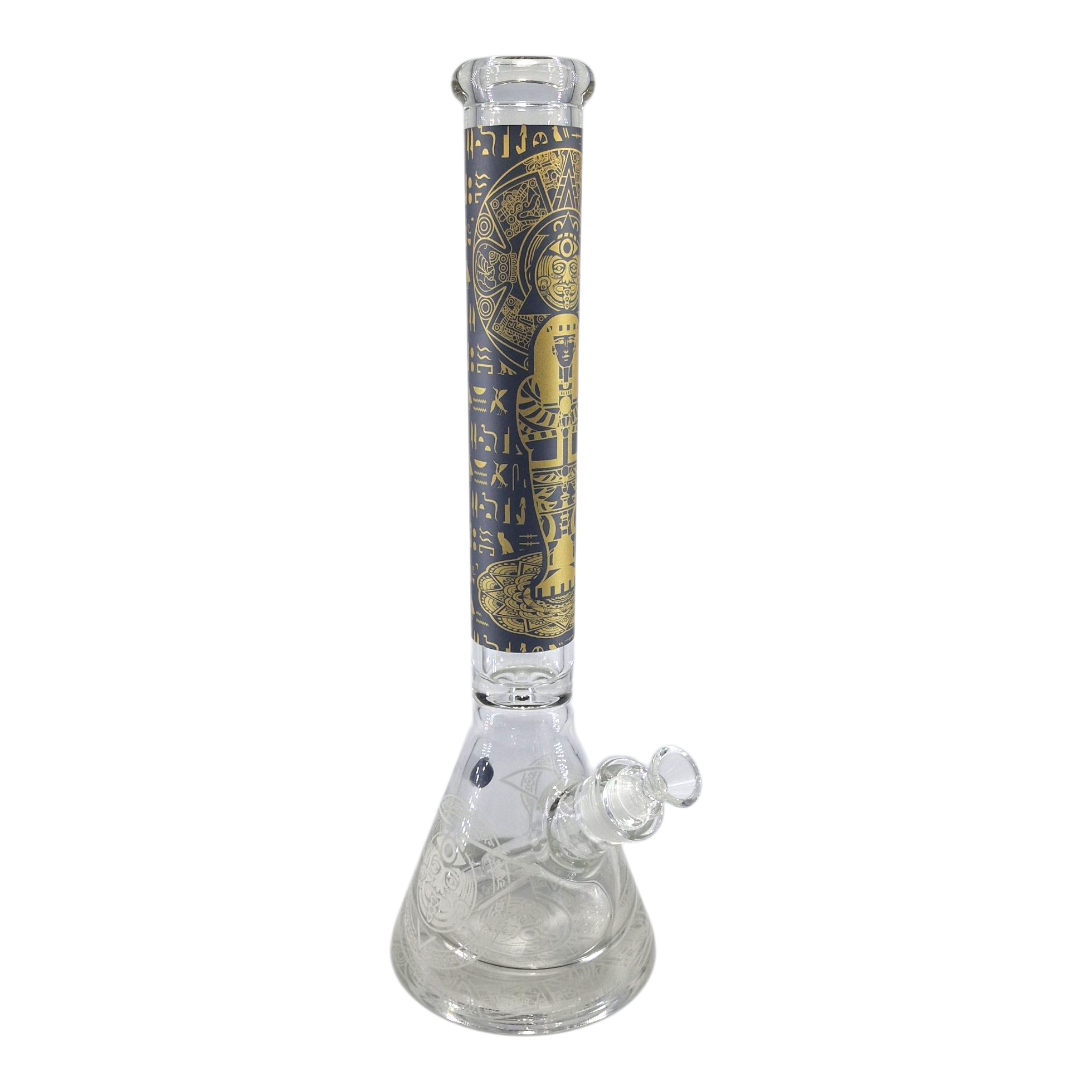 Large Egyptian art Beaker Bong 40cm