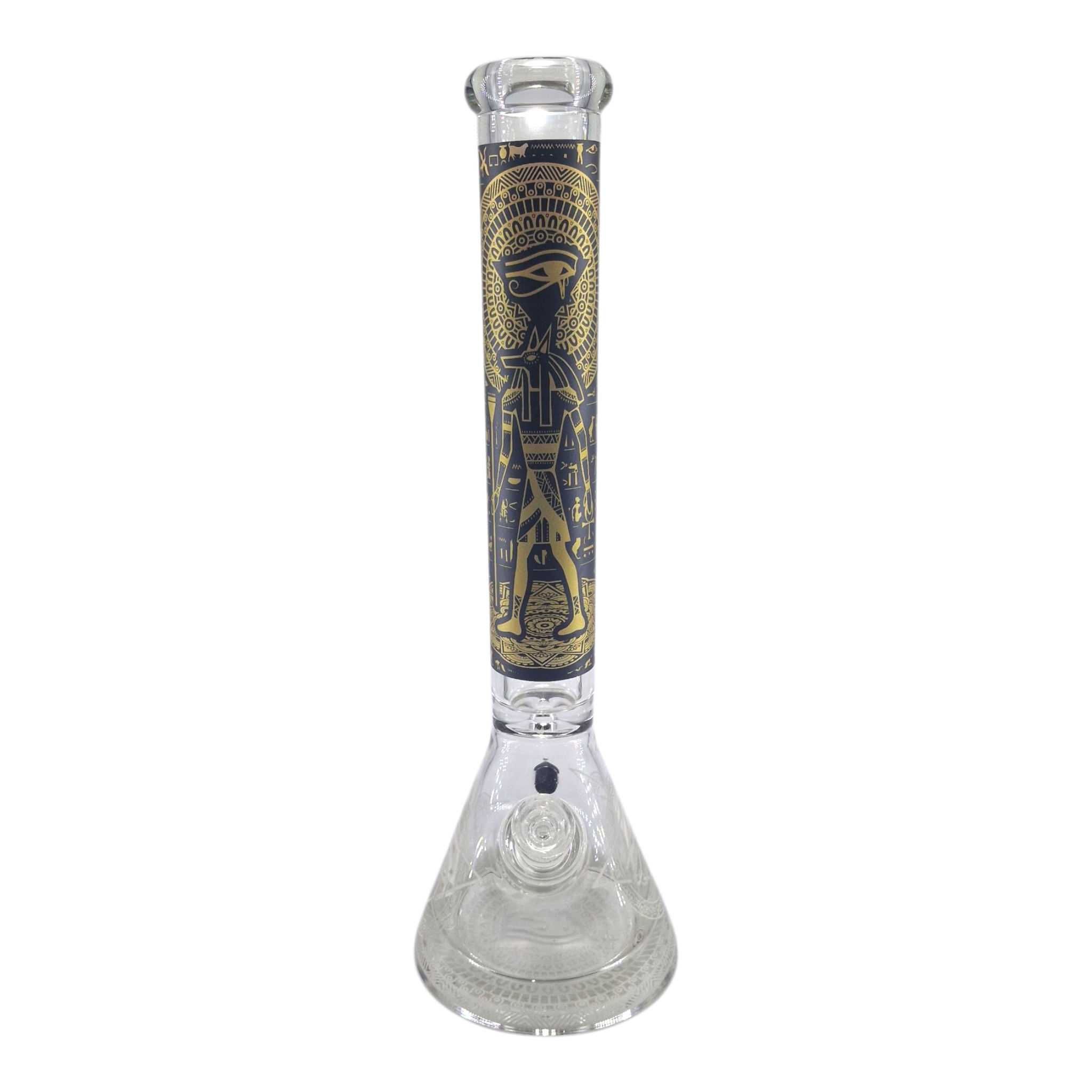 Large Egyptian art Beaker Bong 40cm