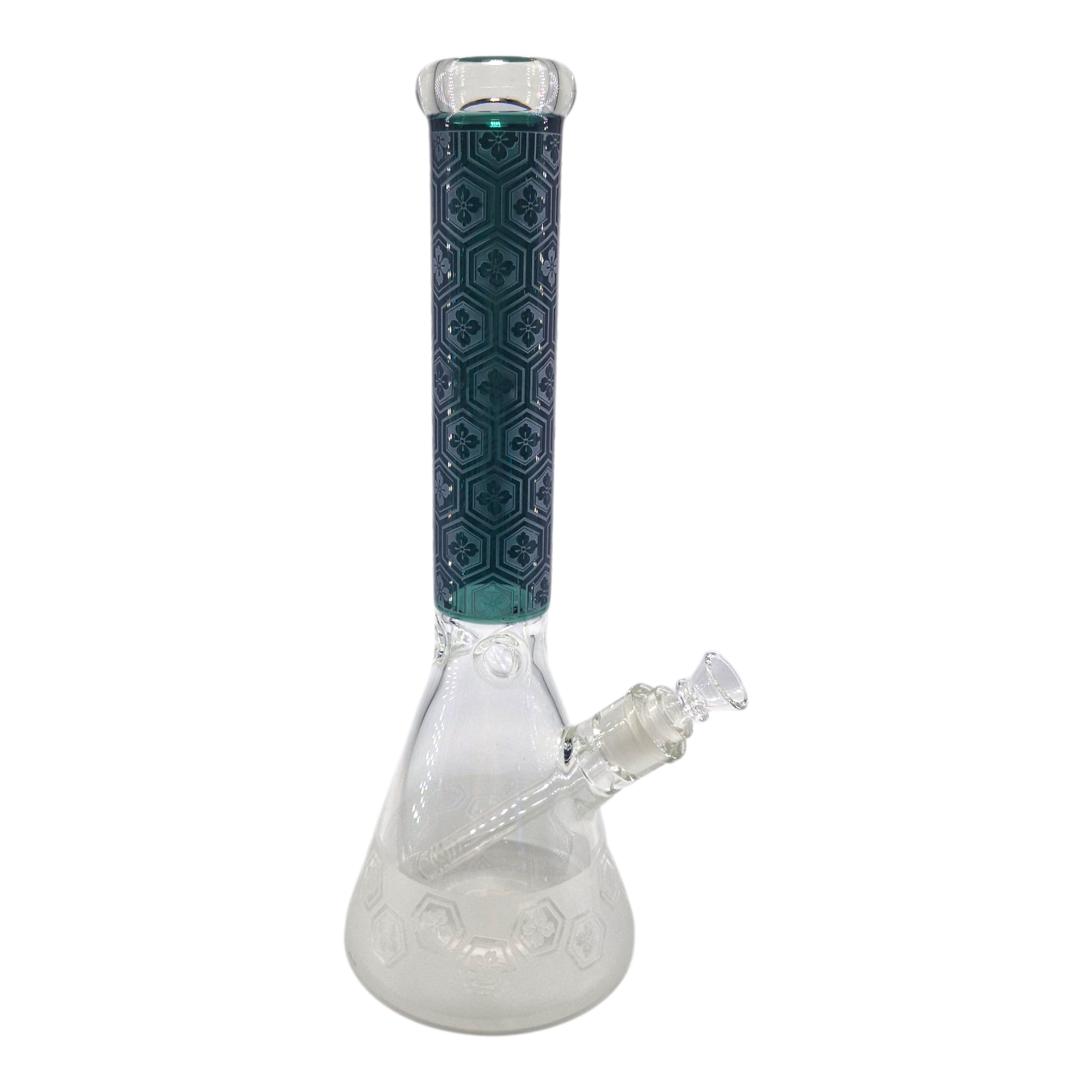 Four Leaf Clover Waterpipe 35cm