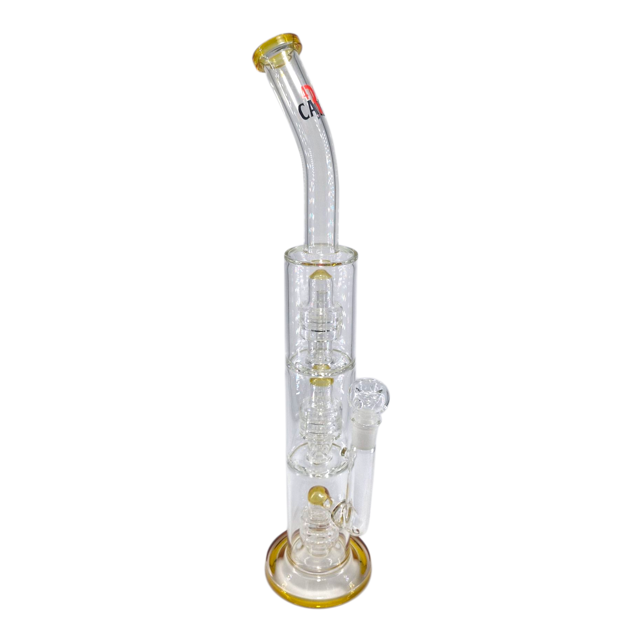 420 Cartel Triple Matrix Gold Waterpipe -45cm
