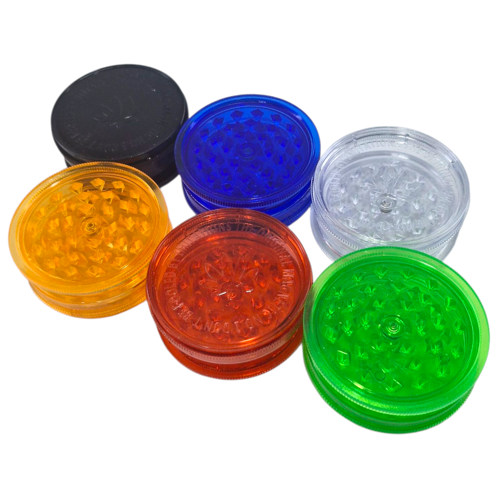 Acrylic Plastic Herb Grinder - 50mm