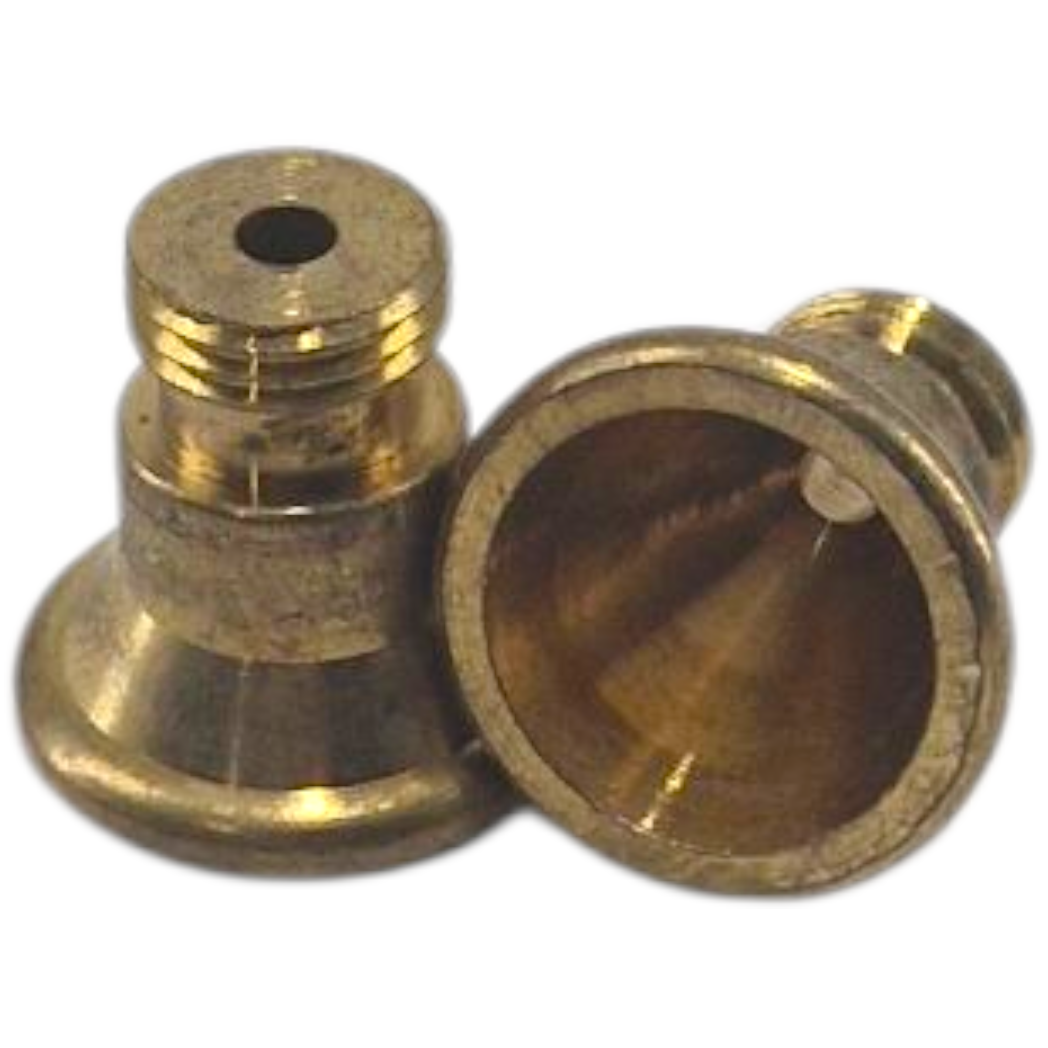 Medium Screw In Brass Cone Piece