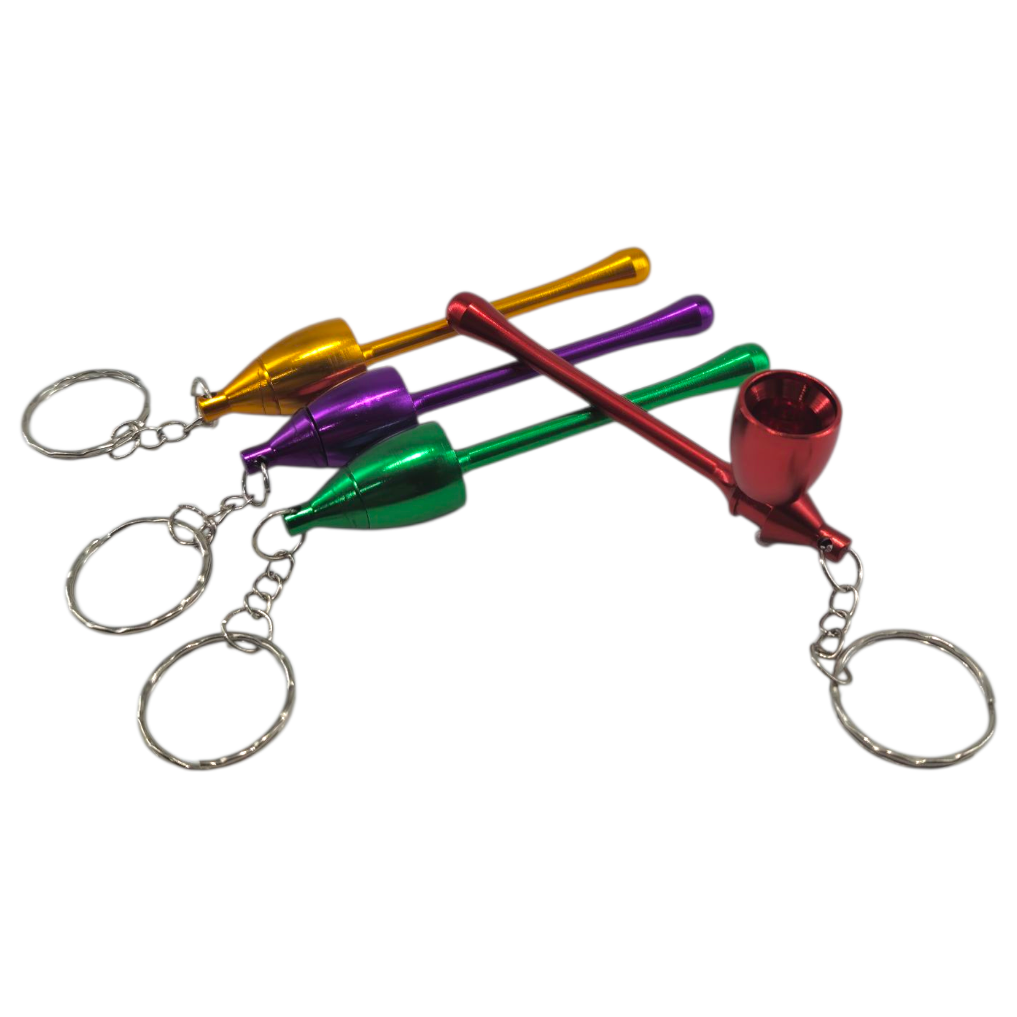 Mushroom Portable Discreet Pipe Keyring 10cm