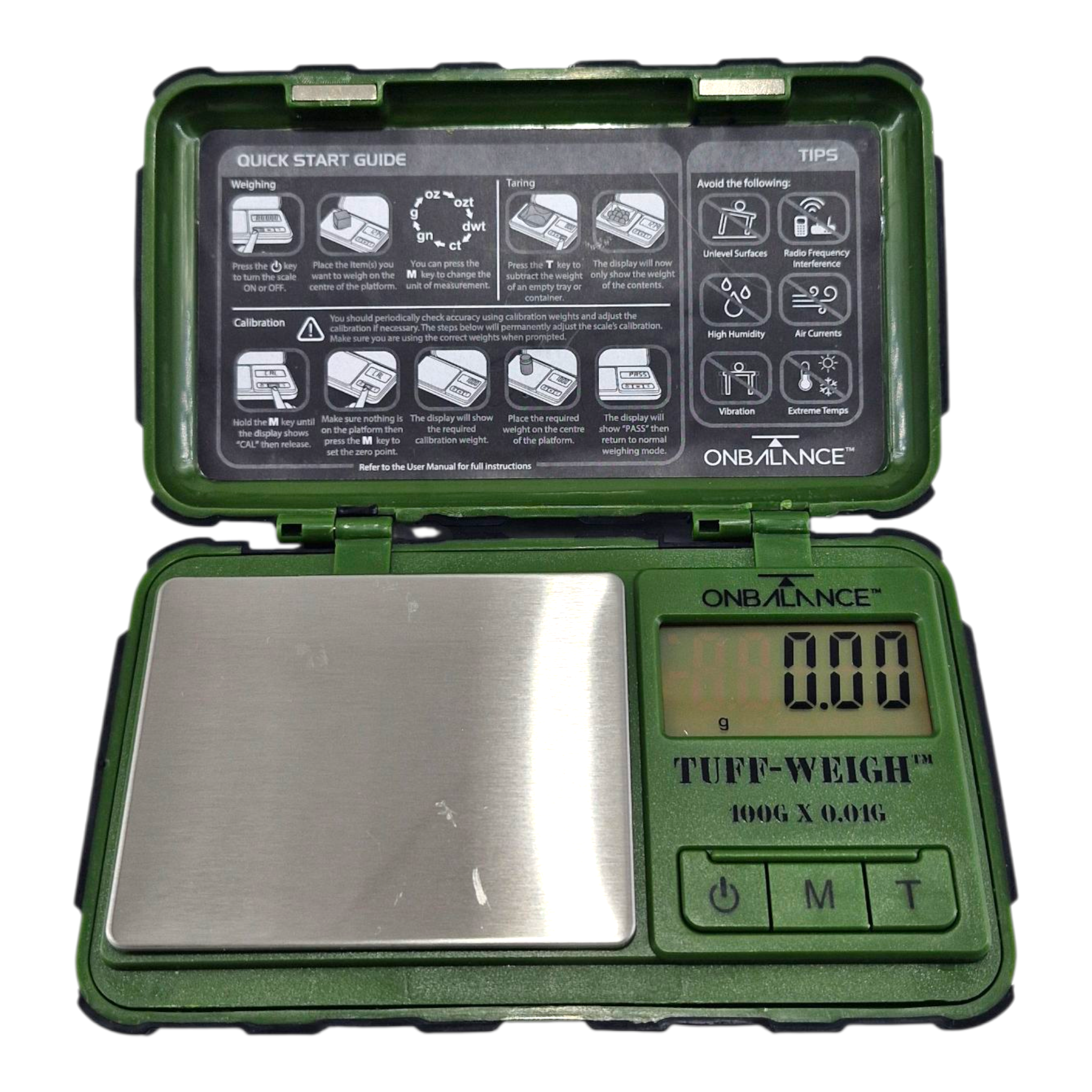 TUFF-WEIGH Digital scales 0.01g - 100g