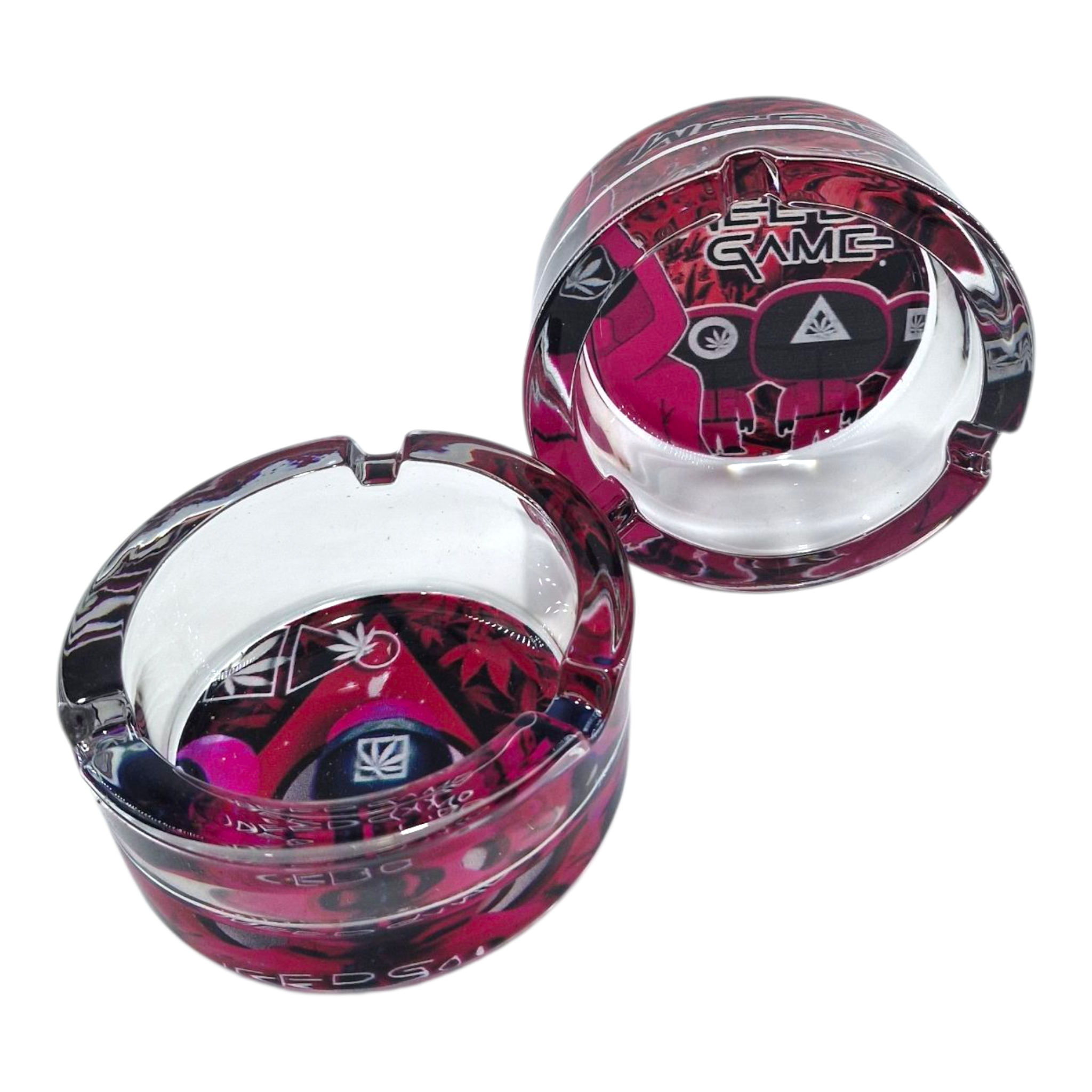 Weed Game Glass Ash Tray