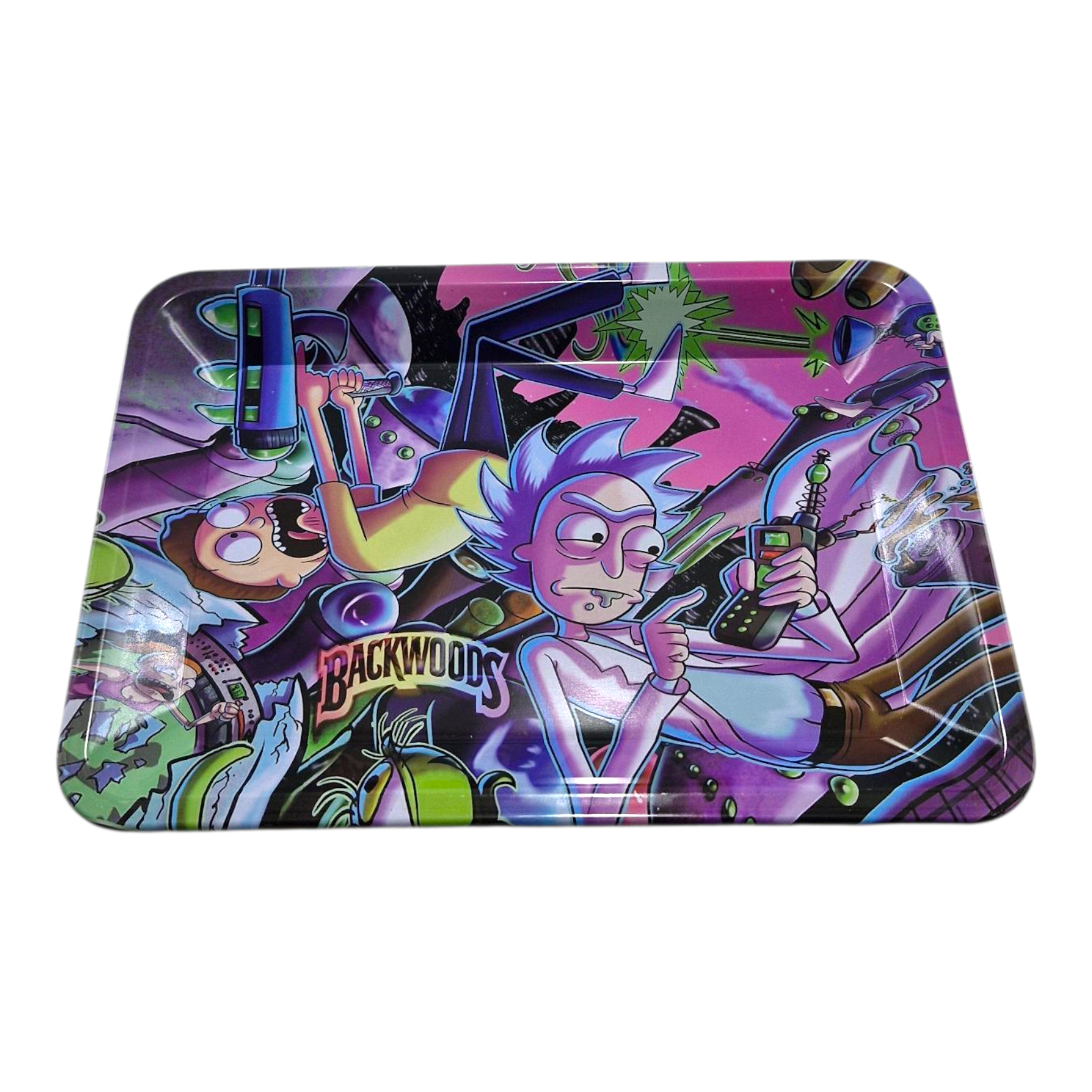 Blackwoods Rick & Morty Small Rolling Tray