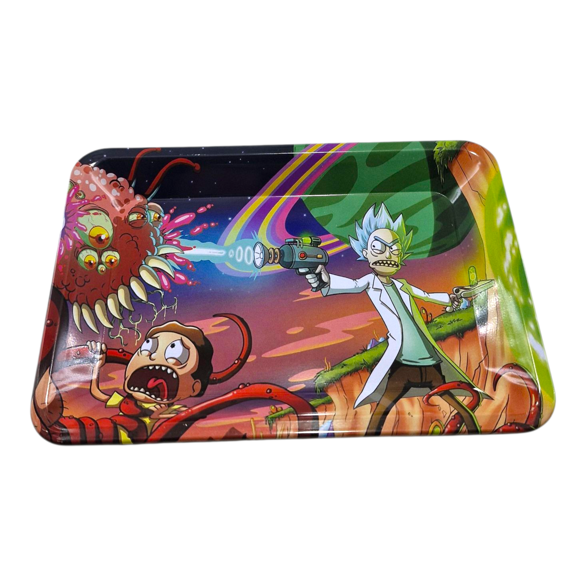 Blackwoods Rick & Morty Small Rolling Tray