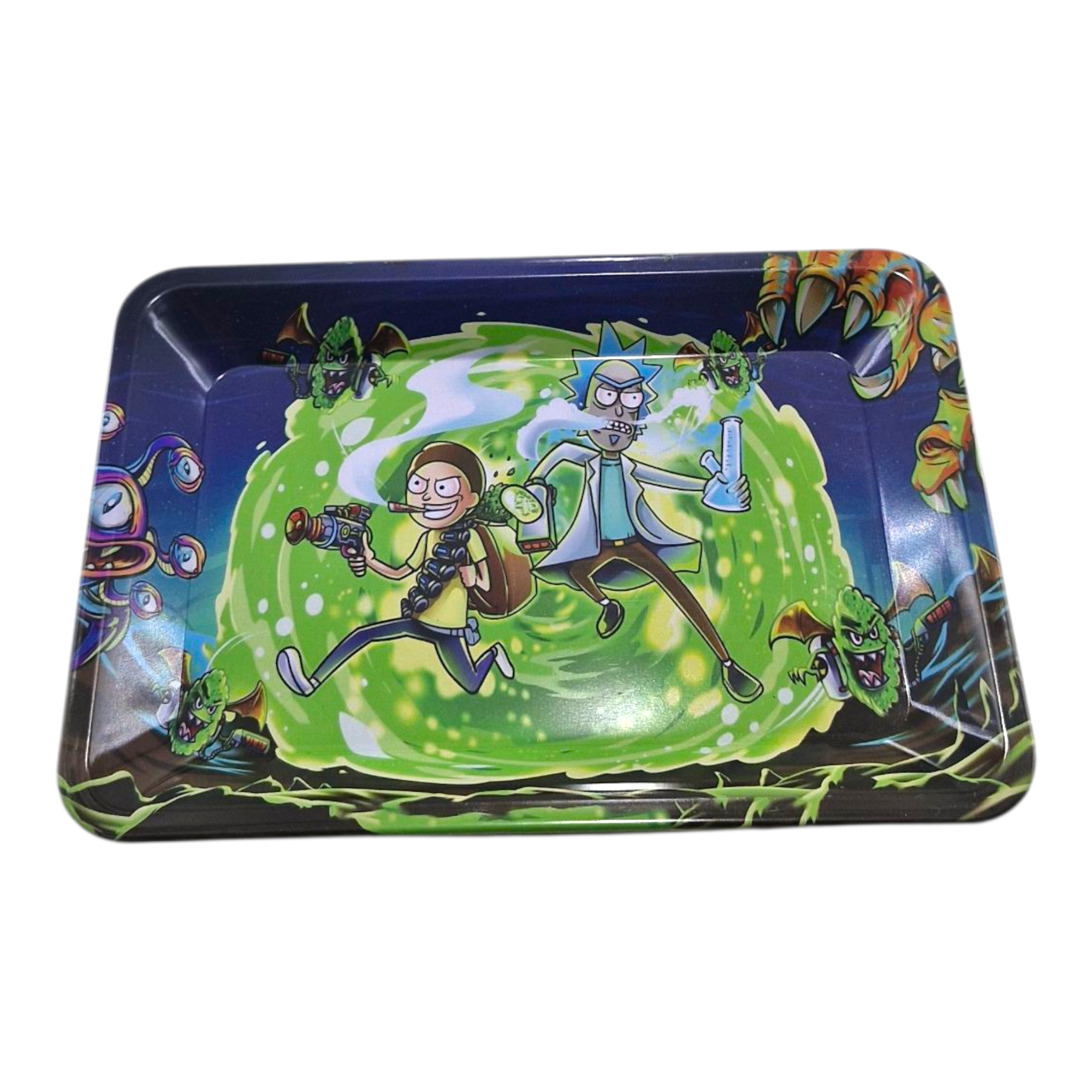 Blackwoods Rick & Morty Small Rolling Tray