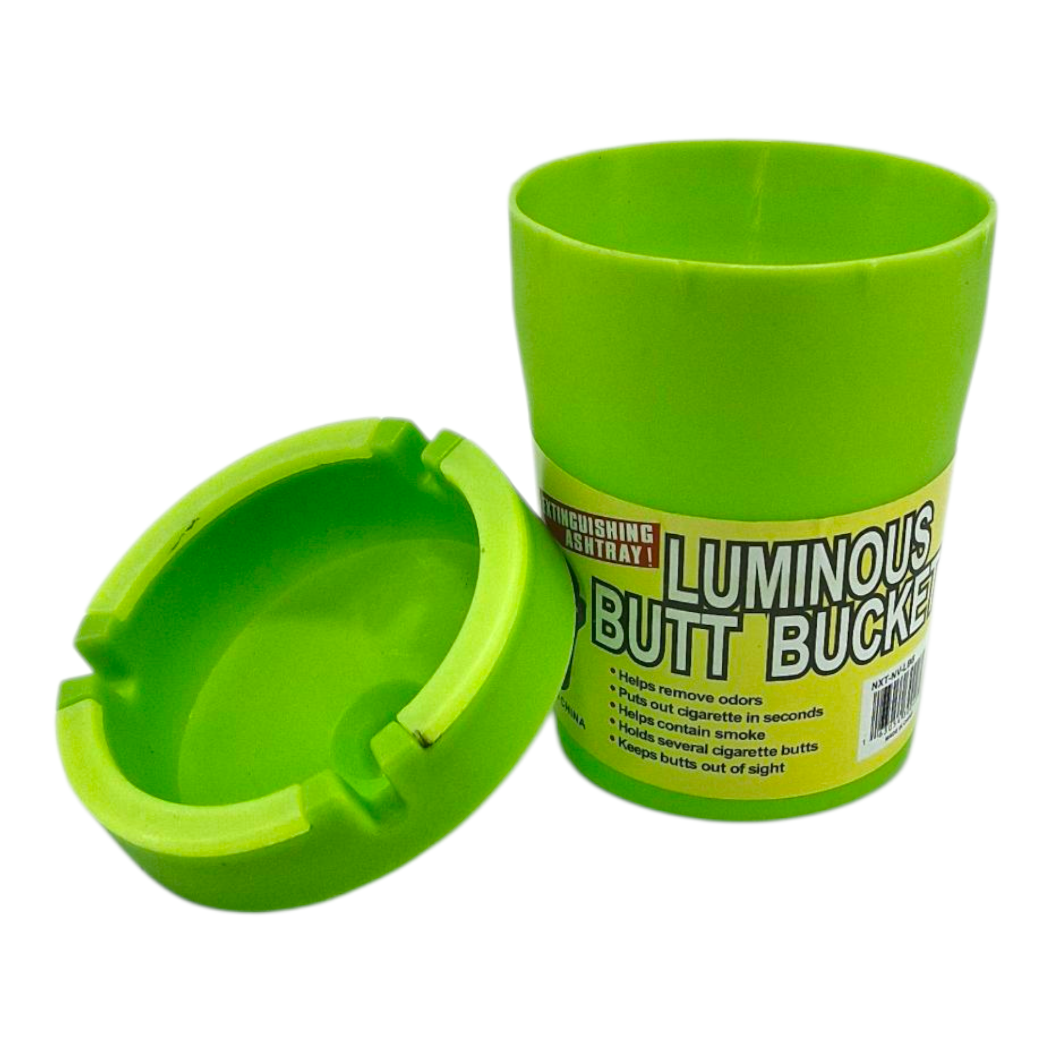 Green Luminous Butt Bucket