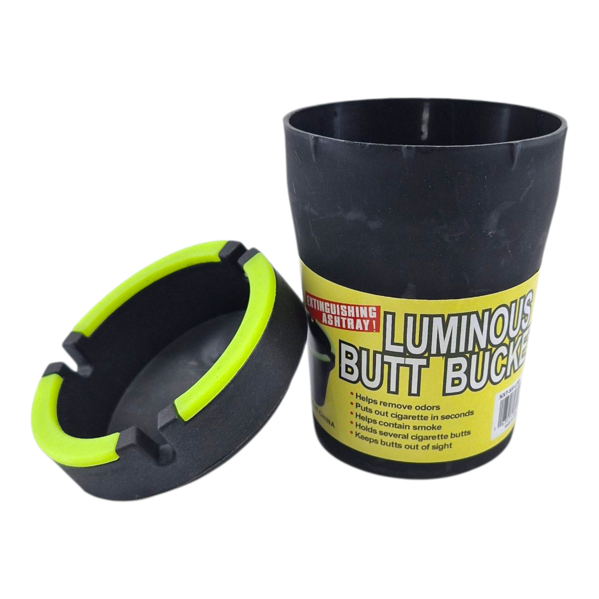 Black Luminous Butt Bucket