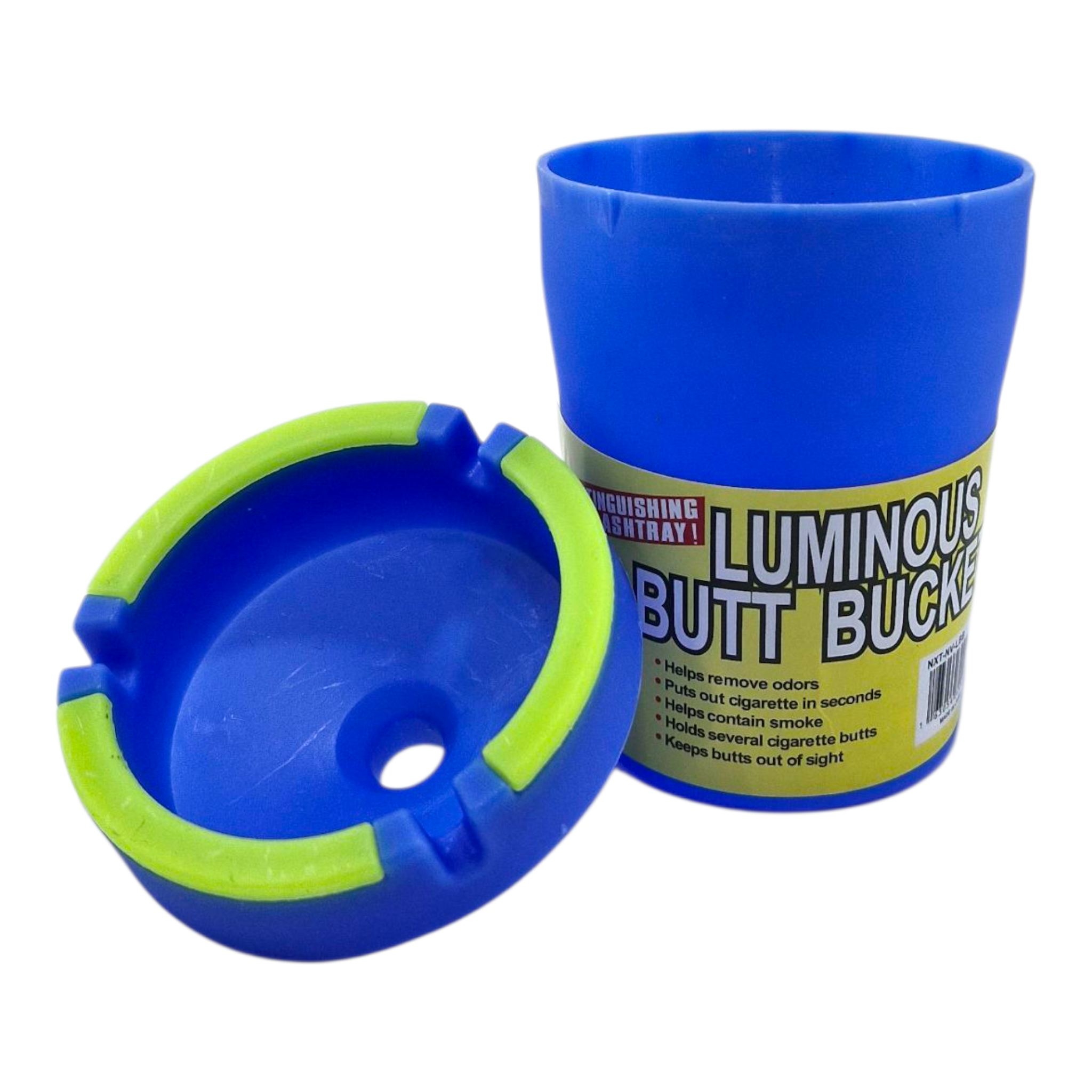 Blue Luminous Butt Bucket