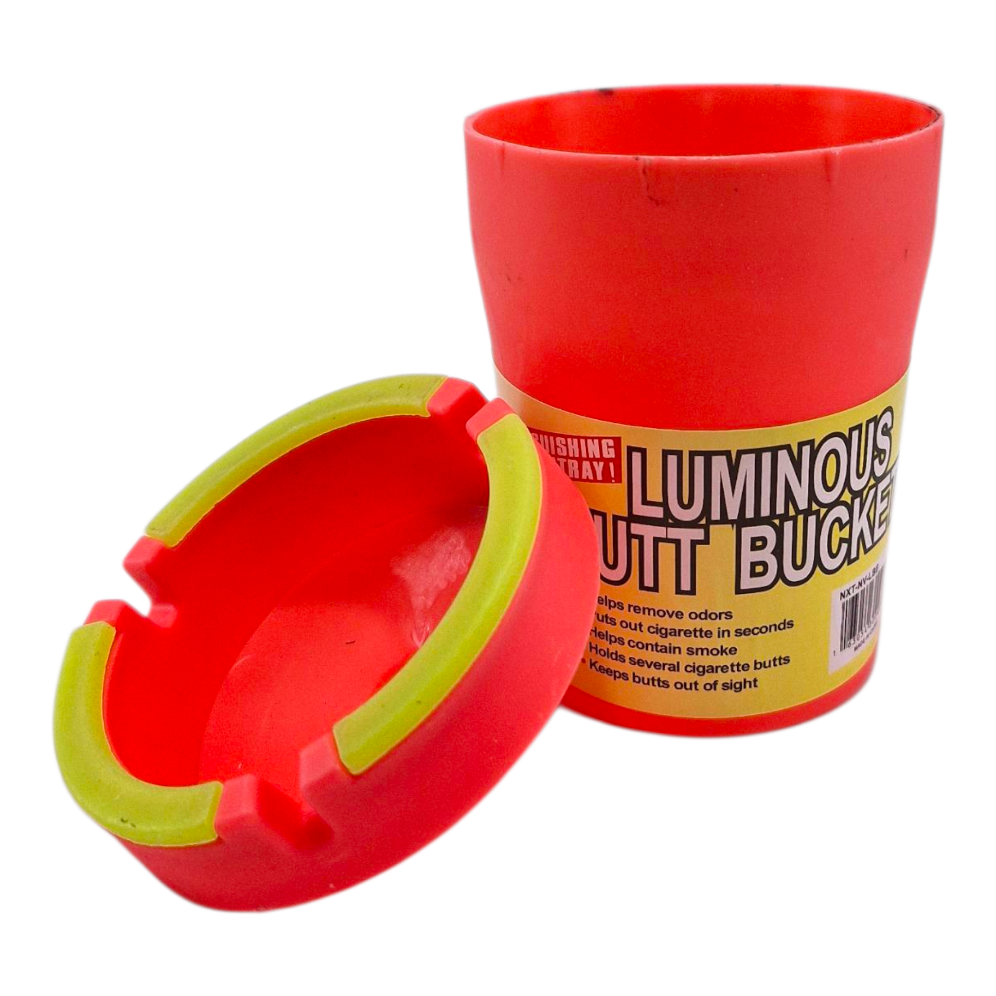 Orange Luminous Butt Bucket