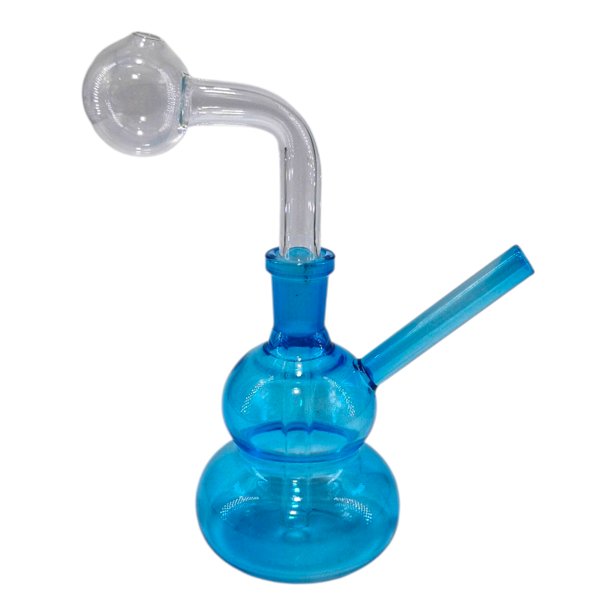 Blue Bubble Butt Bubbler 10cm