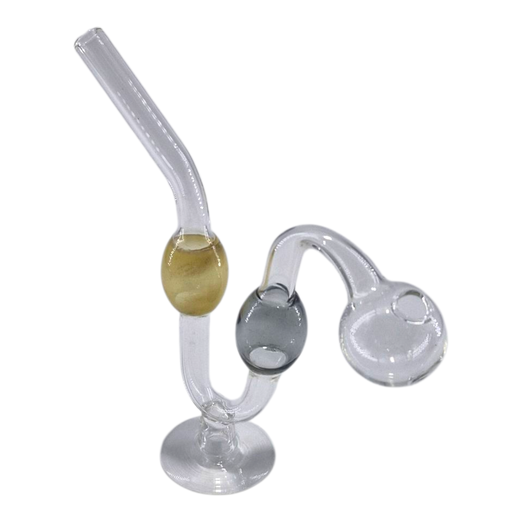 Yellow & Black Standalone Sweet Puff 15cm