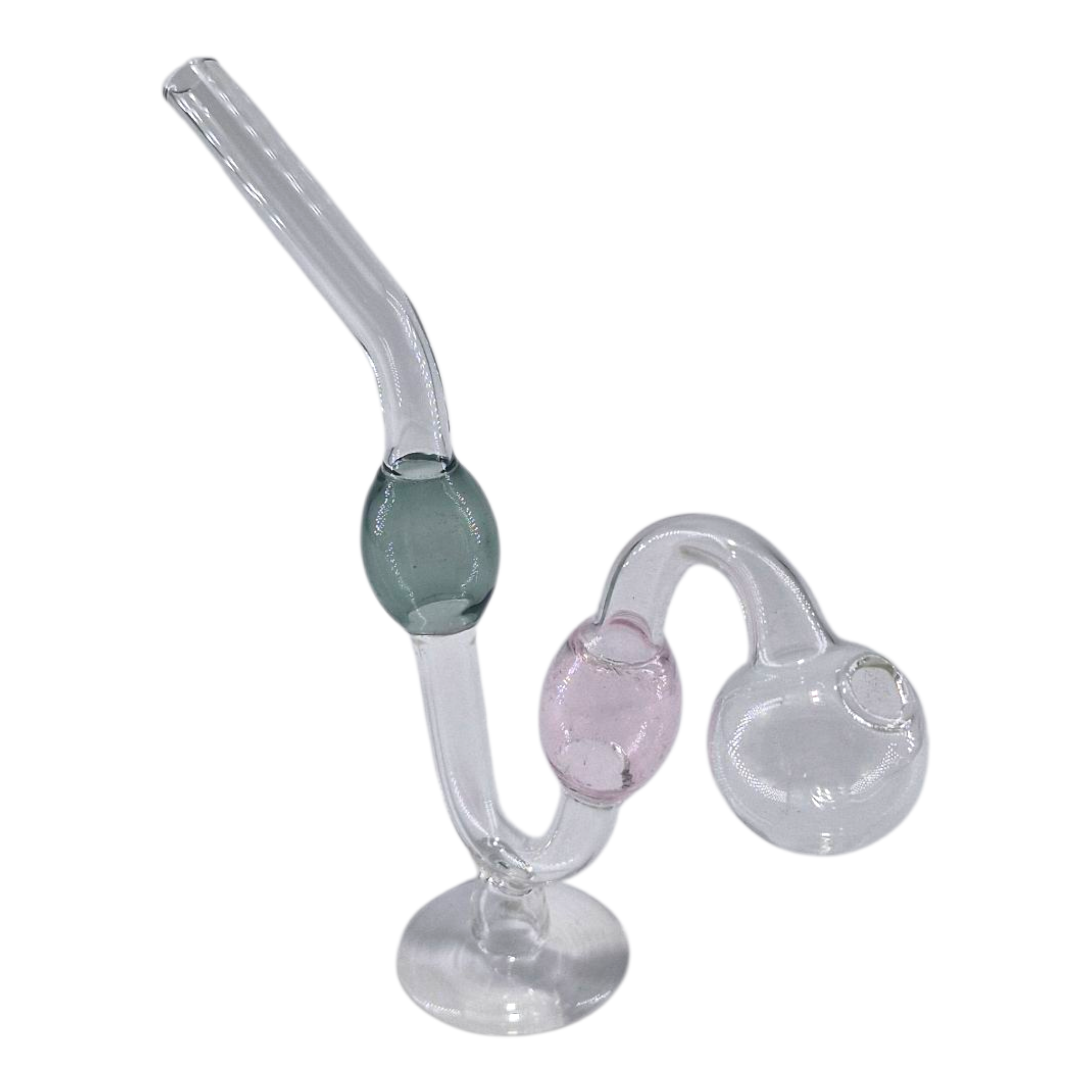 Green & Pink Standalone Sweet Puff 15cm