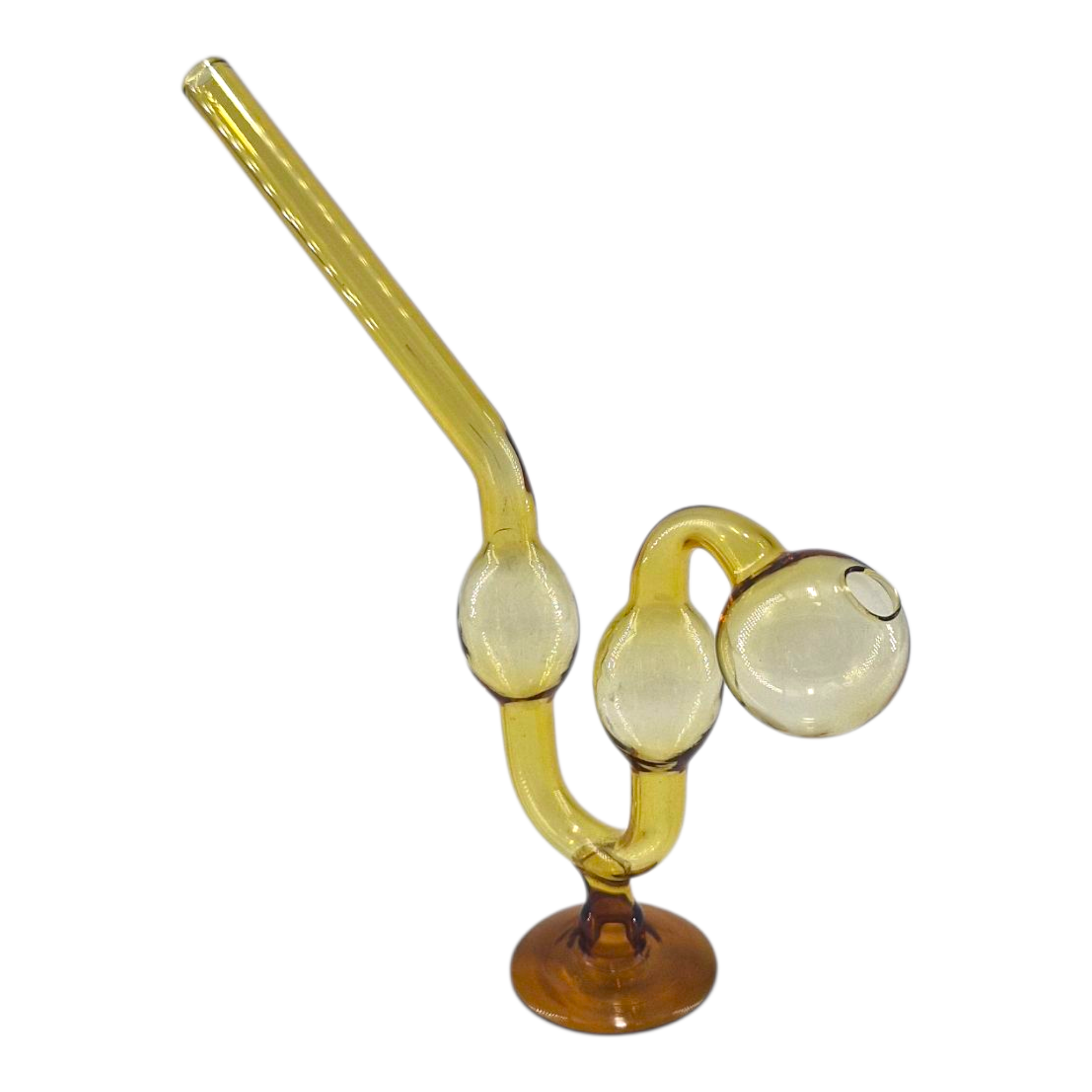 Yellow Standalone Sweet Puff 15cm