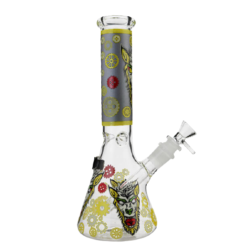 Wolves Beaker Bong